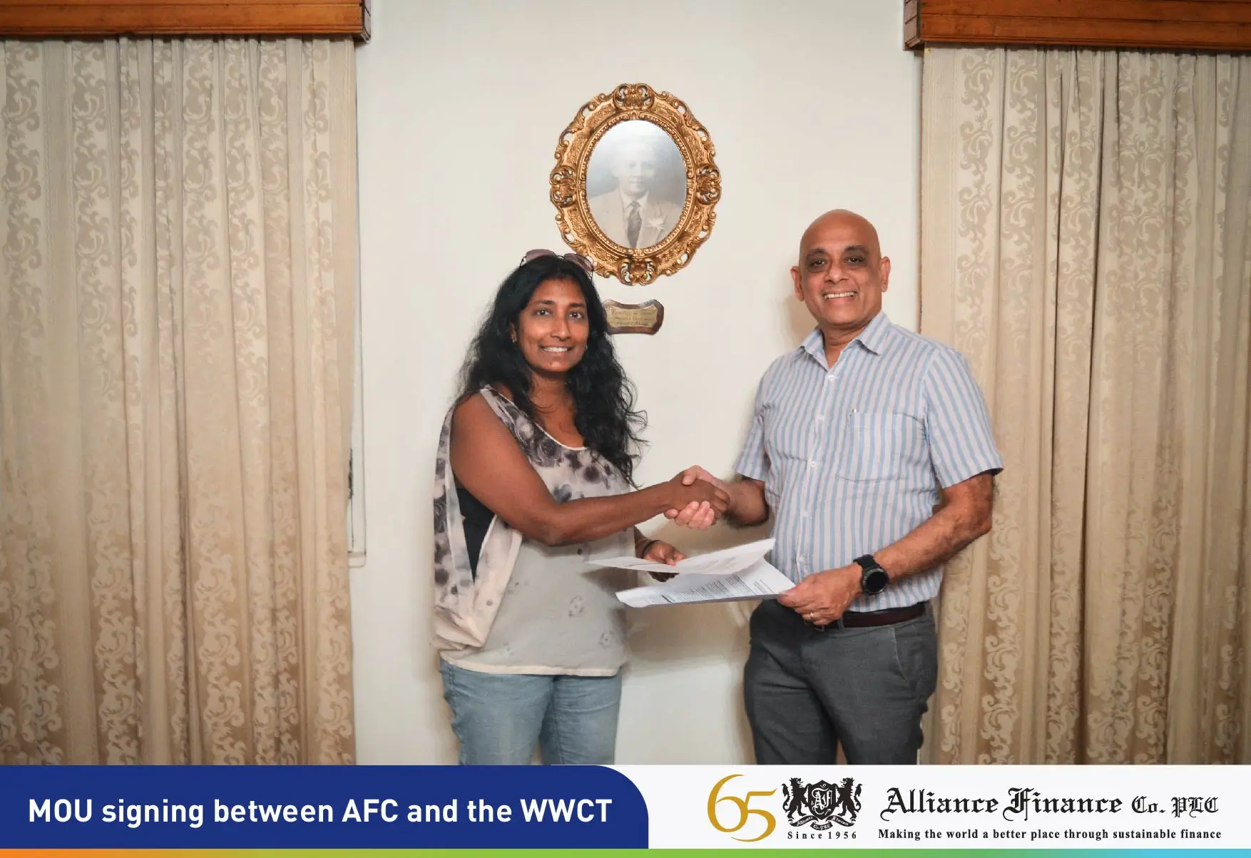 அலையன்ஸ் ஃபைனான்ஸ் வன மற்றும் வனவிலங்கு பாதுகாப்பு அறக்கட்டளையுடன் அதன் புரிந்துணர்வு ஒப்பந்தத்தை மீண்டும் தொடங்கியுள்ளது